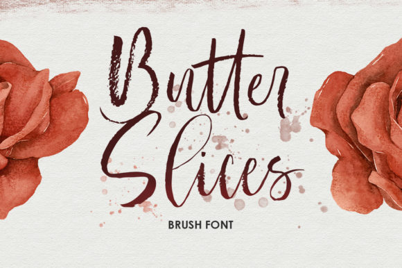 Butter Slices Font Poster 1