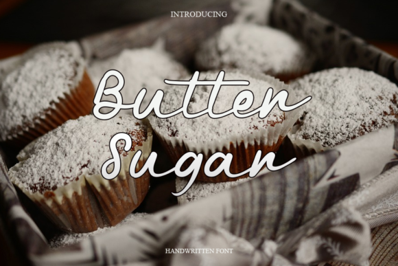 Butter Sugar Font Poster 1