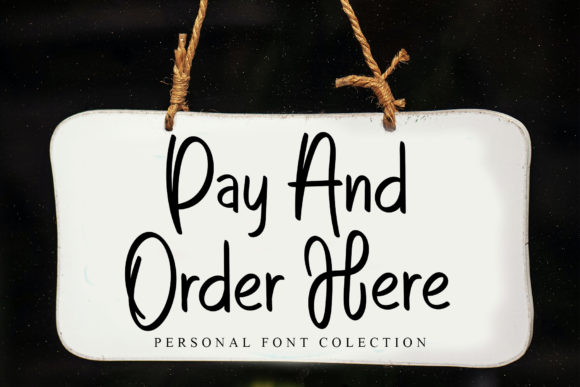 Butter Yellow Font Poster 5