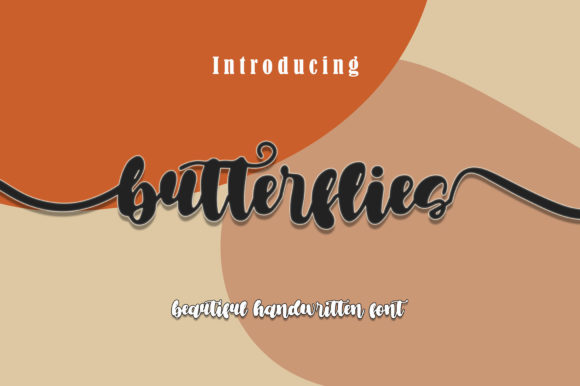 Butterflies Font