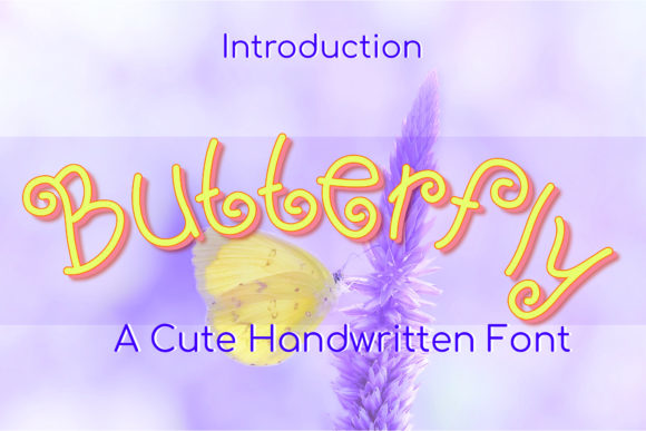 Butterfly Font