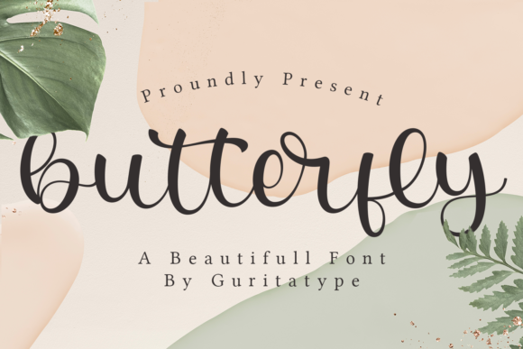 Butterfly Font