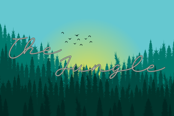 Butterfly Font Poster 5