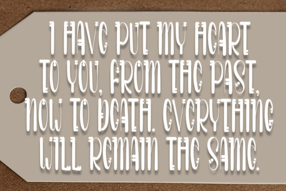 Butterfly Font Poster 3
