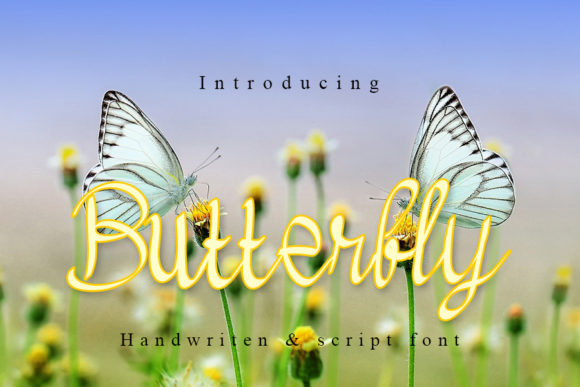 Butterfly Font