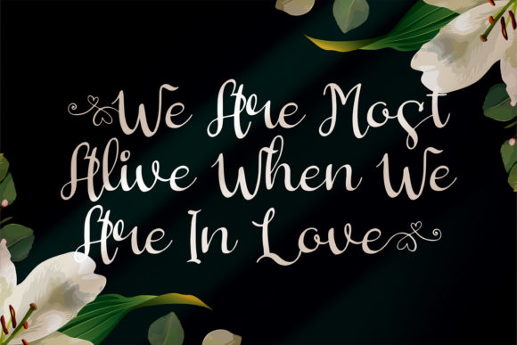 Butterfly Hellyna Font Poster 6