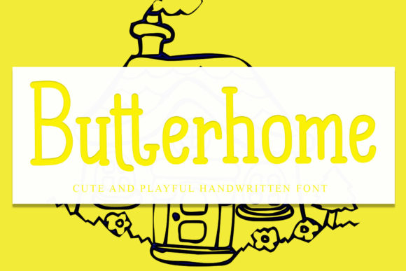 Butterhome Font Poster 1