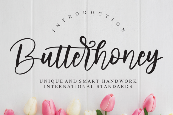 Butterhoney Font Poster 1