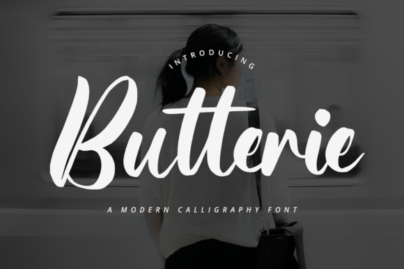 Butterie Font Poster 1