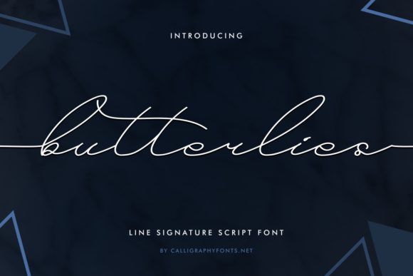 Butterlies Font