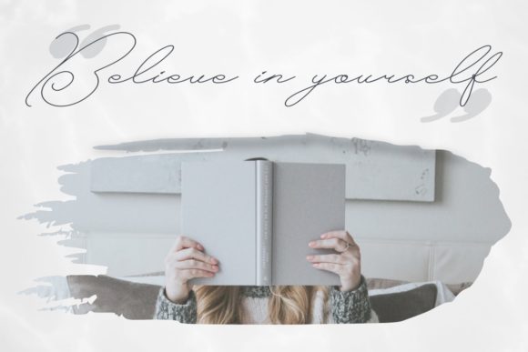 Butterlies Font Poster 4