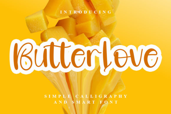 Butterlove Font Poster 1