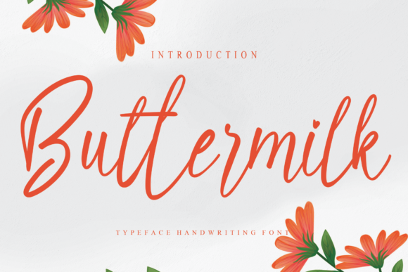 Buttermilk Font