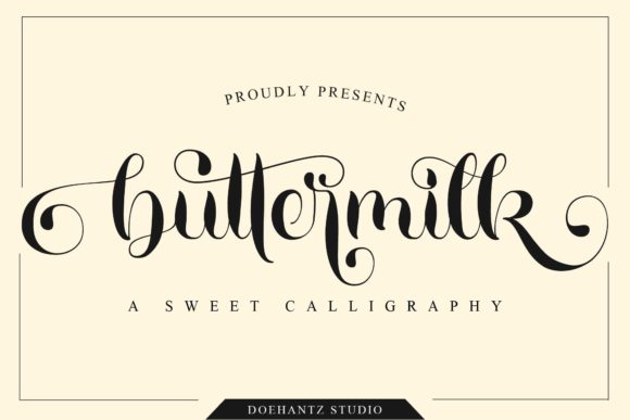 Buttermilk Font