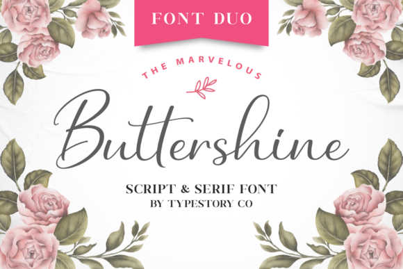 Buttershine Font Poster 1