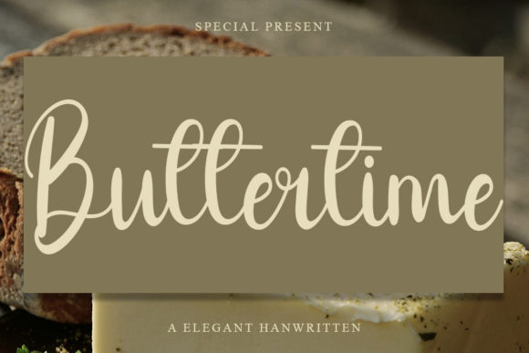 Buttertime Font