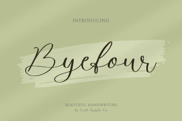 Byefour Font