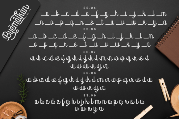 Byemalkan Font Poster 13