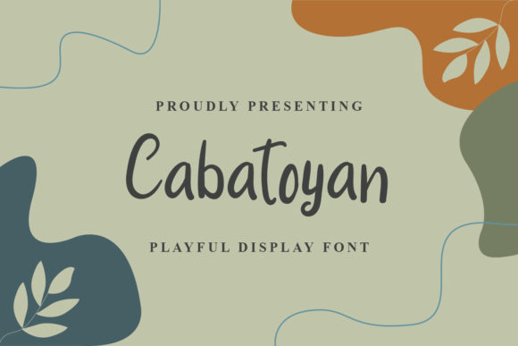 Cabatoyan Font Poster 1