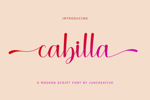 Cabilla Font