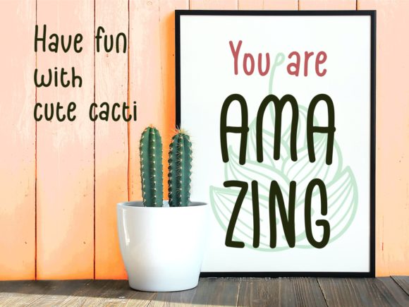 Cactus Valley Font Poster 4