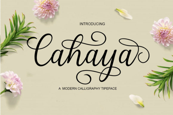 Cahaya Font