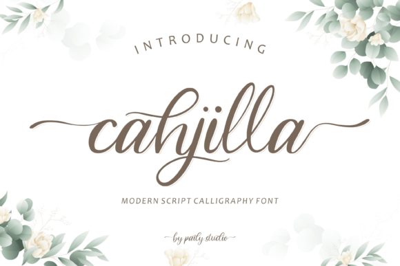 Cahjilla Font