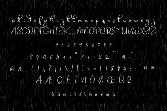 California Font Poster 5