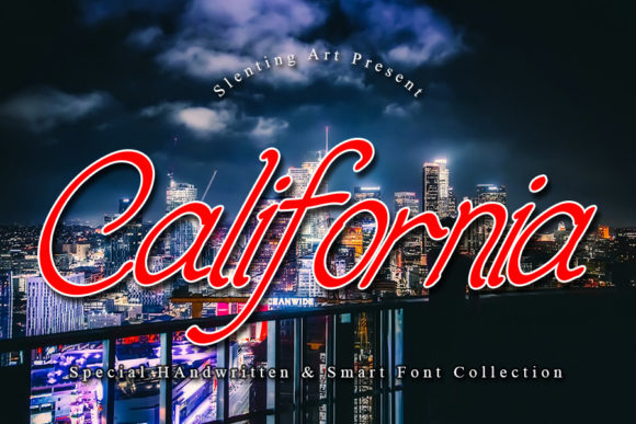 California Font Poster 1