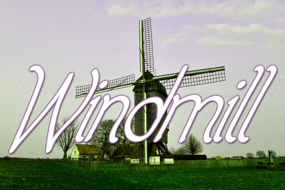California Font Poster 3