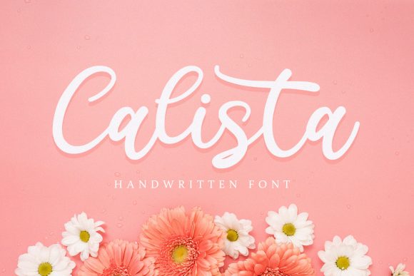 Calista Font Poster 1