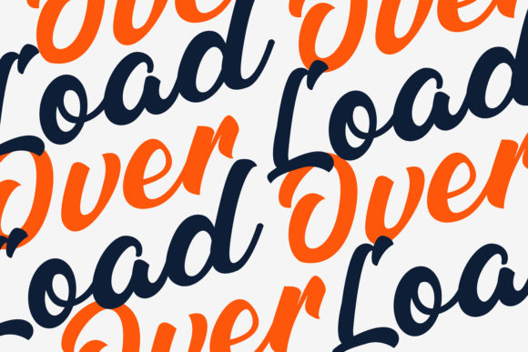 Calks Font Poster 3