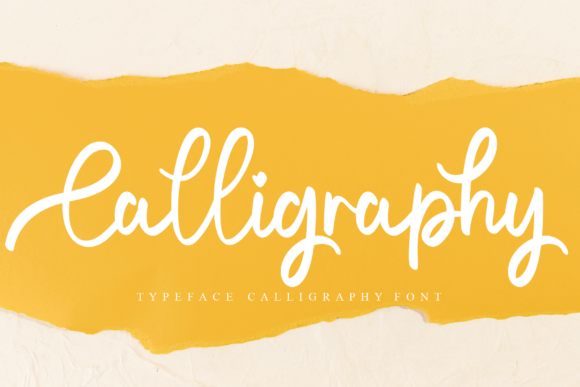 Calligraphy Font Poster 1