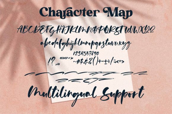 Calysta Rose Font Poster 3
