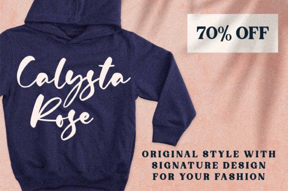 Calysta Rose Font Poster 10