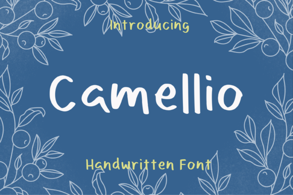 Camellio Font Poster 1