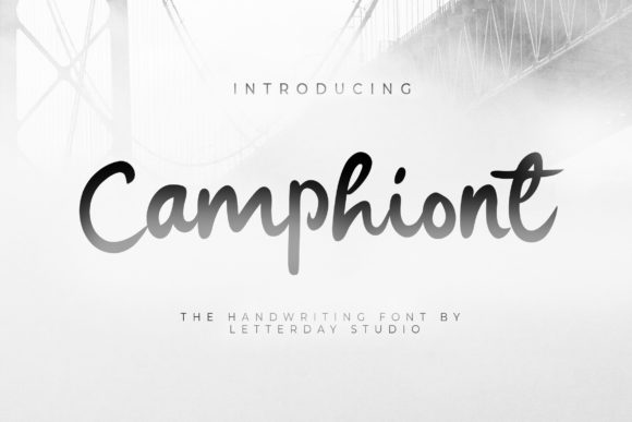 Camphiont Font Poster 1