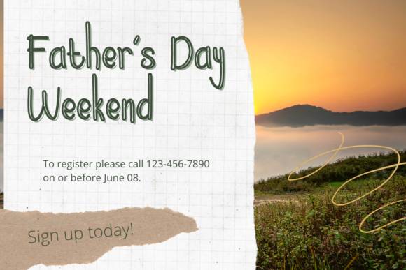 Camping World Font Poster 4