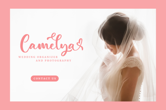 Candina Font Poster 4
