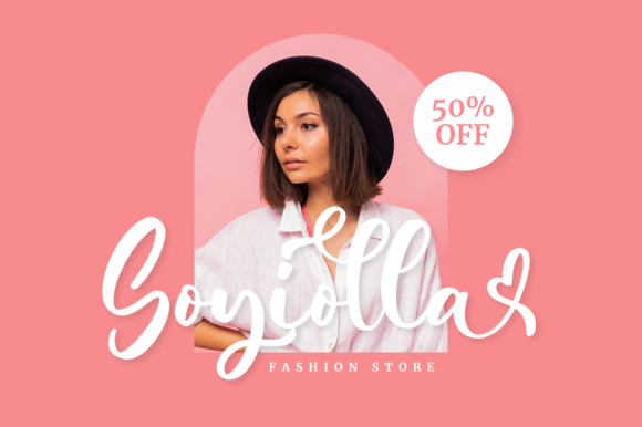 Candina Font Poster 5