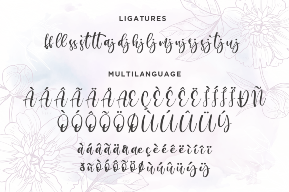 Candy Butterfly Font Poster 8