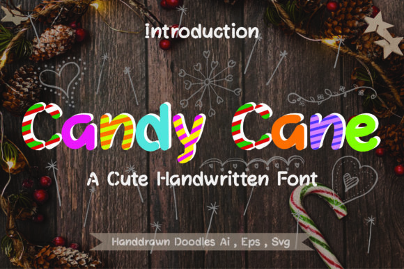 Candy Cane Font