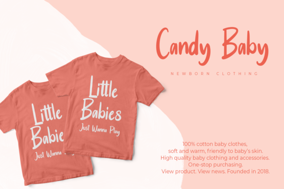 Candy Frost Font Poster 3