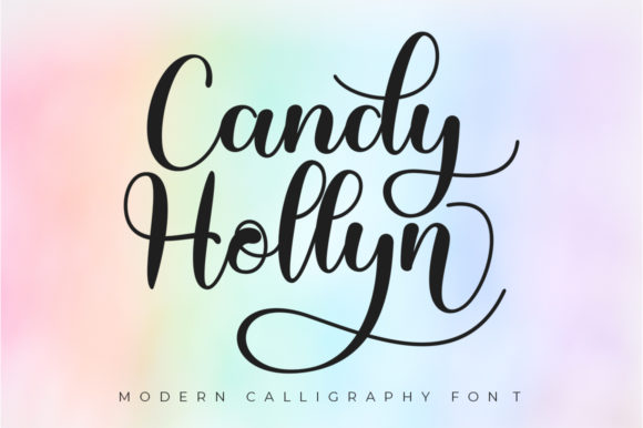 Candy Hollyn Font Poster 1