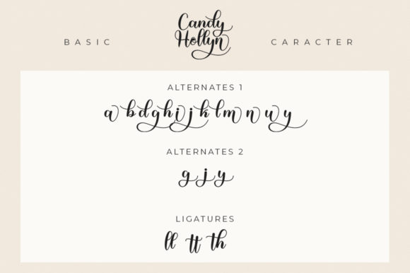 Candy Hollyn Font Poster 9