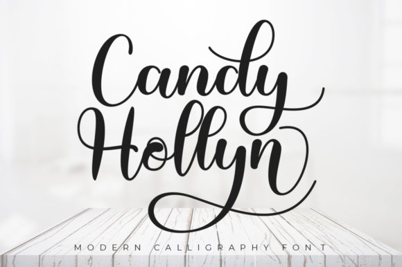 Candy Hollyn Font Poster 10
