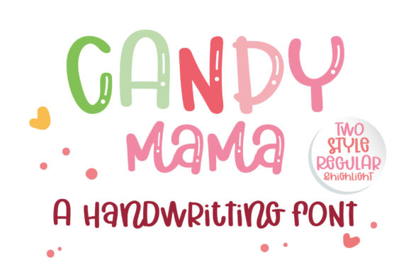 Candy Mama Font Poster 1