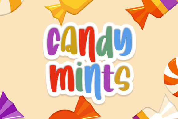 Candy Mints Font Poster 1