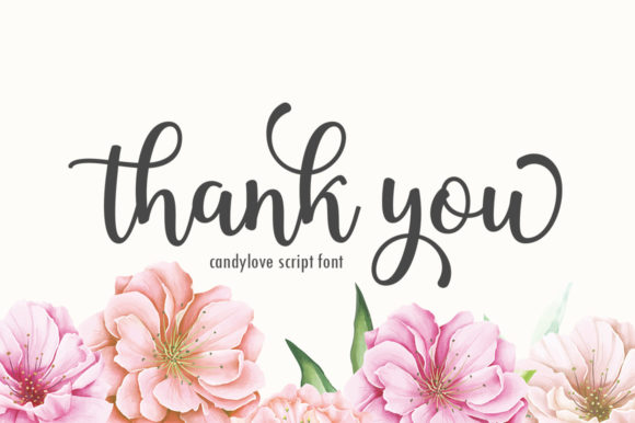 Candylove Font Poster 8