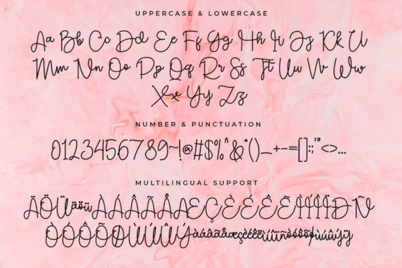Cangeline Font Poster 6